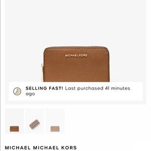 Small Pebbled Leather Wallet